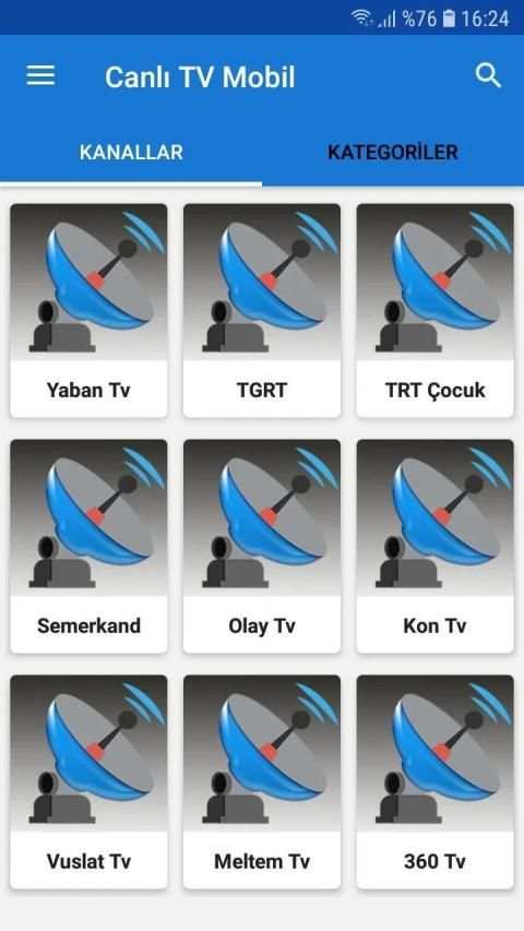 Canlı Tv Mobil स्क्रीनशॉट 2