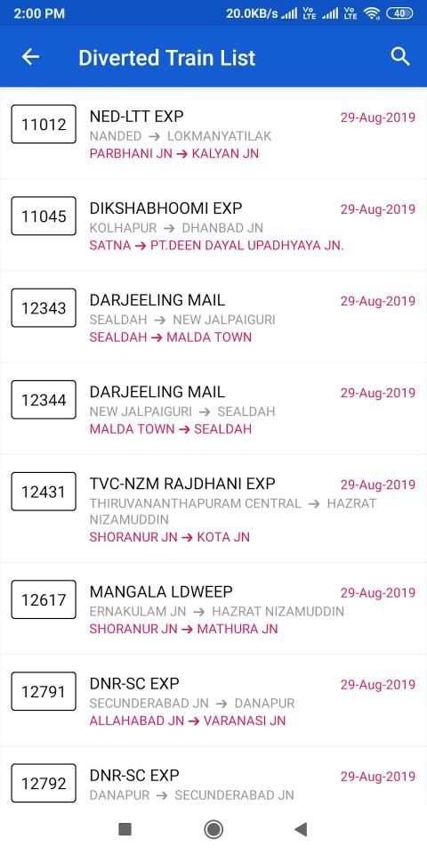 Indian Rail Enquiry | Running Status | PNR Status screenshot 3