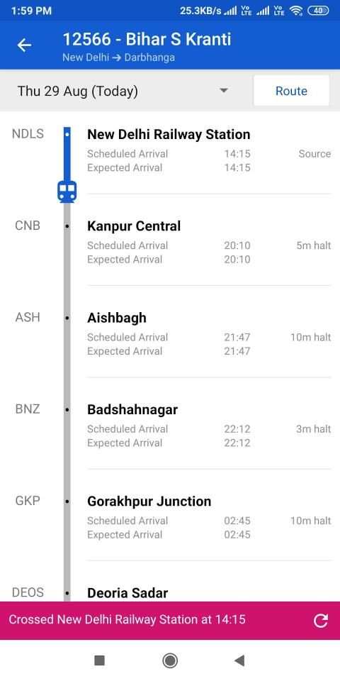Indian Rail Enquiry | Running Status | PNR Status screenshot 4