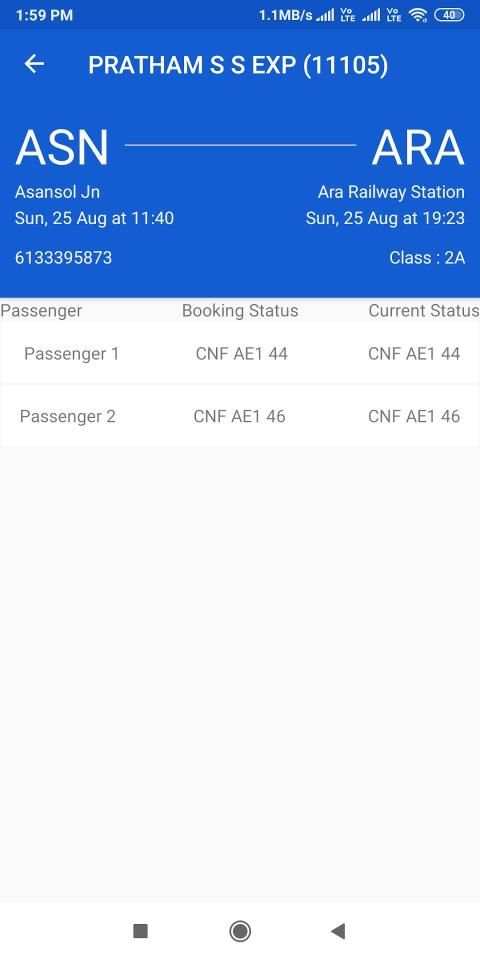Indian Rail Enquiry | Running Status | PNR Status screenshot 1