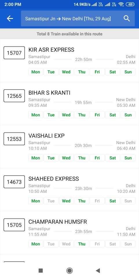 Indian Rail Enquiry | Running Status | PNR Status screenshot 5