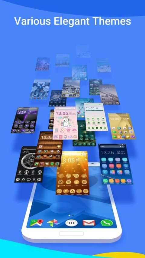 2019 Raindrops Launcher Theme स्क्रीनशॉट 4