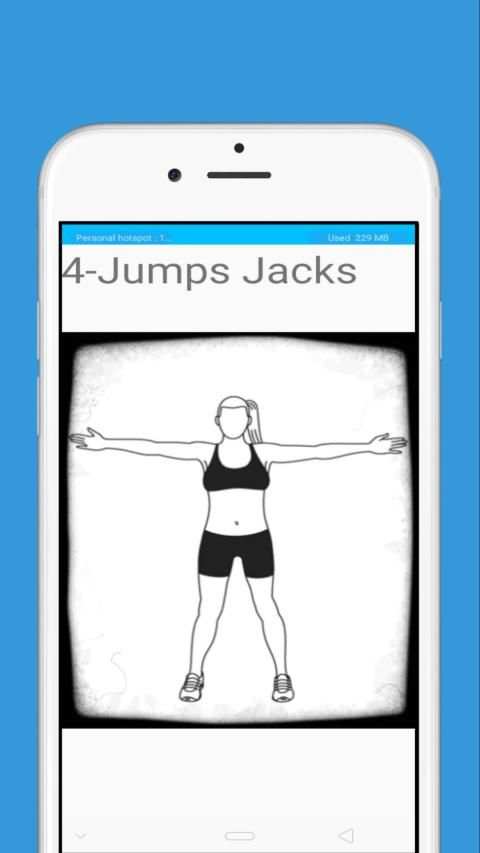Home Exercise Daily स्क्रीनशॉट 2