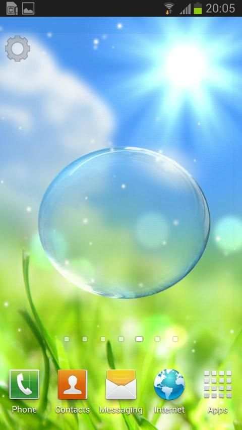 Spring Bubbles LWP स्क्रीनशॉट 4