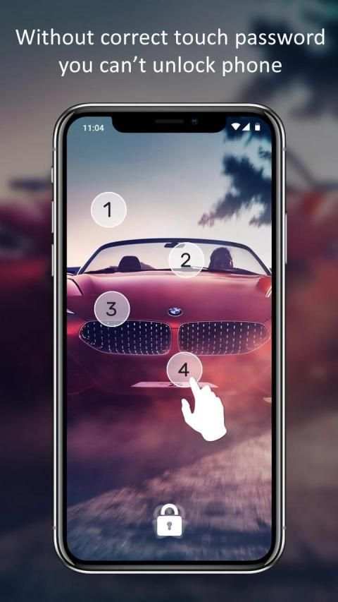 Touch Lock Screen - Touch Photo Position Password screenshot 5