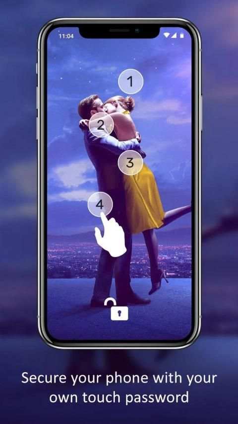 Touch Lock Screen - Touch Photo Position Password screenshot 6