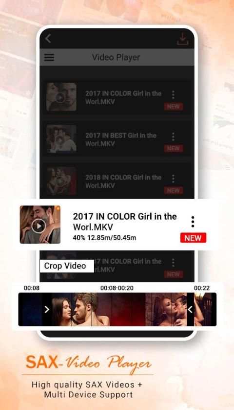 HD Video Player स्क्रीनशॉट 3