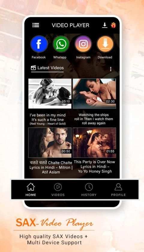 HD Video Player स्क्रीनशॉट 6
