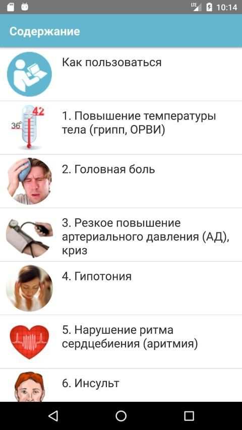 Первая помощь - Карманный доктор (базовая версия) screenshot 10