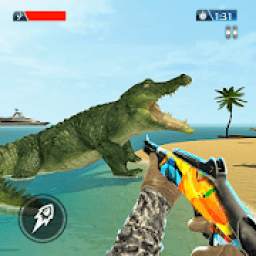 Crocodile Hunting: Sea Monster Sniper Shooting
