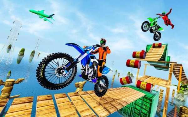 Impossible Tracks Bike Stunt Free Game स्क्रीनशॉट 9