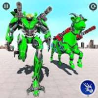 Goat Robot Car Games- New Robot Transforming Games