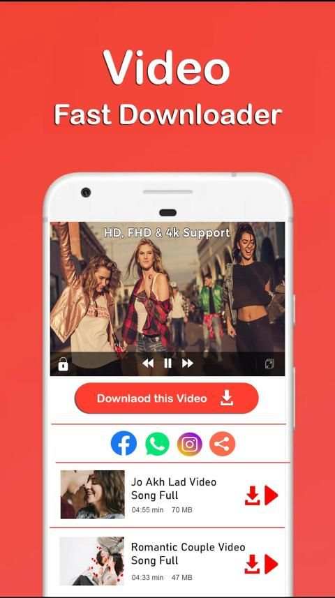 All Video Downloader: Fast & HD Video Downloader screenshot 3