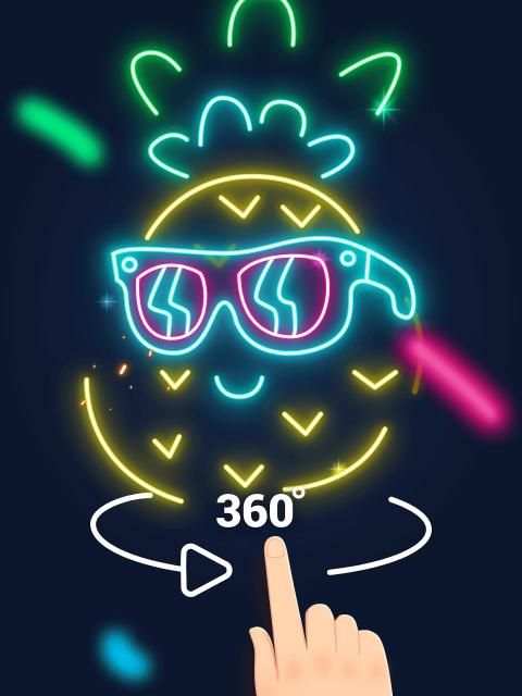 Line it - 3D Light Puzzle Game स्क्रीनशॉट 2