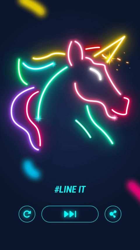 Line it - 3D Light Puzzle Game स्क्रीनशॉट 14