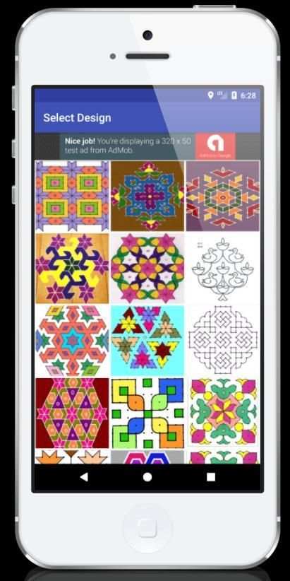 10000+ Rangoli Designs HD (Offline) स्क्रीनशॉट 5