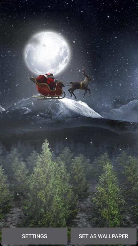 Santa 3D Live Wallpaper screenshot 7