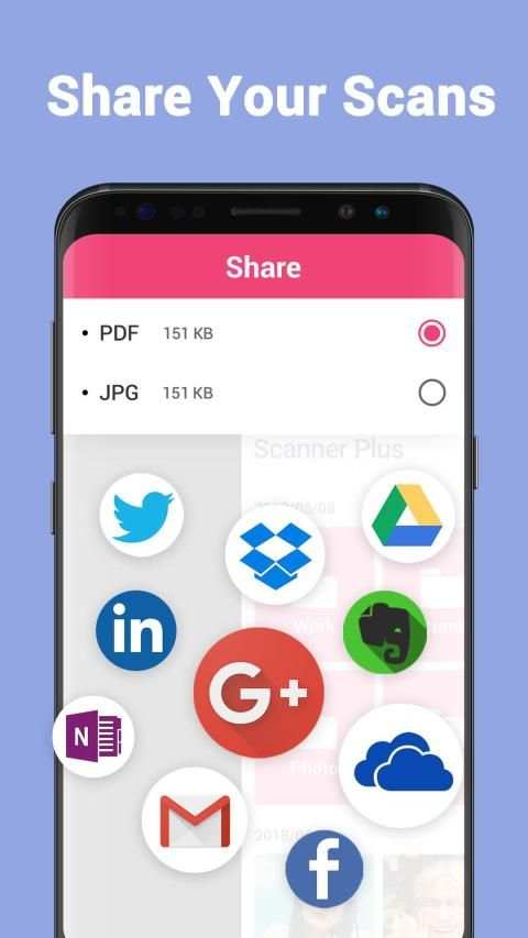 Scanner Plus - Free PDF Scanner, Document Scanning screenshot 1