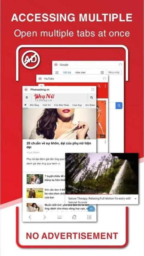 Fu Web Browser: Fast & secure screenshot 3