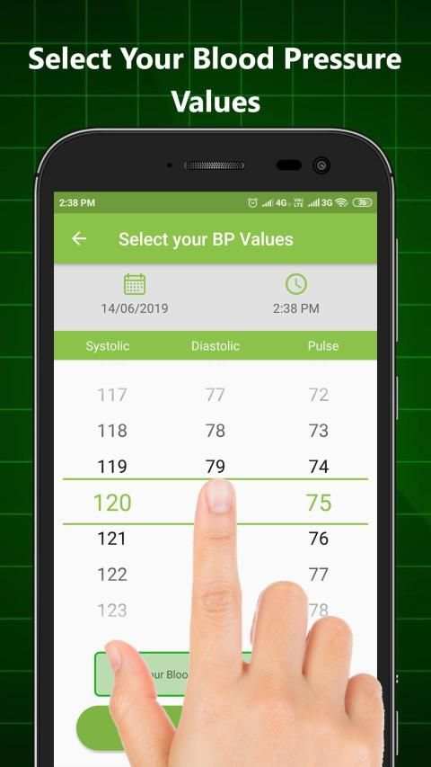 Blood Pressure App स्क्रीनशॉट 13