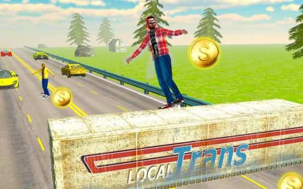 Street SkateBoard Game screenshot 1