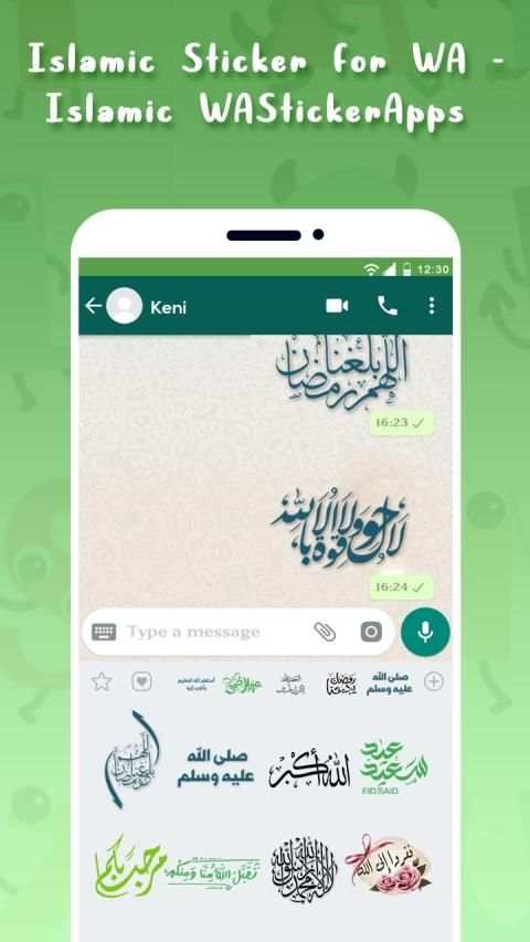 Islamic Sticker for WA - Islamic WAStickerApps screenshot 2