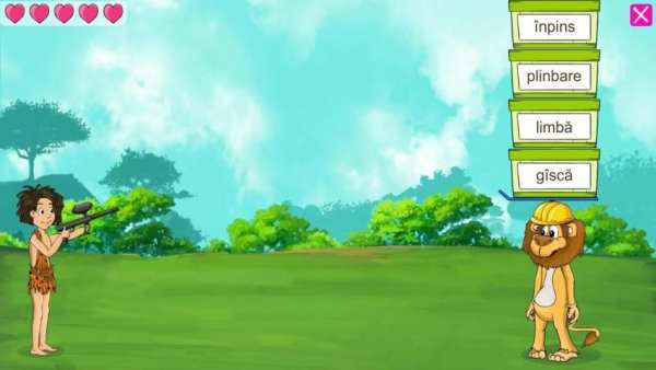 Tarzan și jungliada cuvintelor screenshot 1