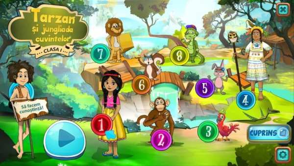 Tarzan și jungliada cuvintelor screenshot 7