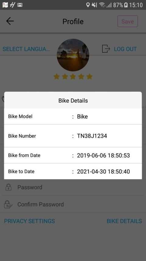 Hala Driver screenshot 1