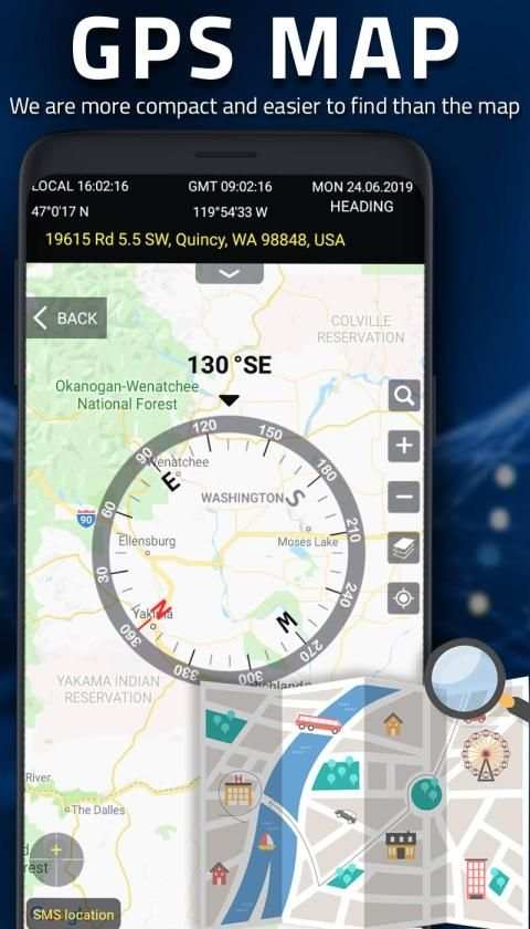 Digital Compass for Android screenshot 2