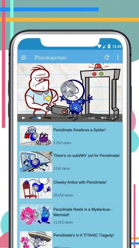 Pencilmation Funny App स्क्रीनशॉट 3