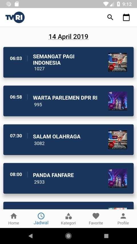 TVRI VoD screenshot 1