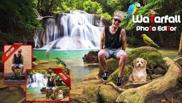 Waterfall Photo Editor - Waterfall Photo Frame screenshot 10