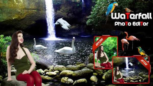 Waterfall Photo Editor - Waterfall Photo Frame screenshot 6