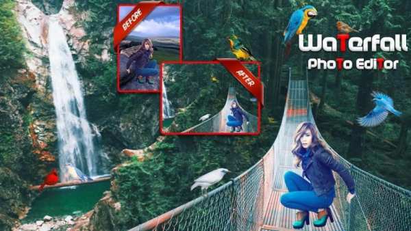 Waterfall Photo Editor - Waterfall Photo Frame screenshot 12