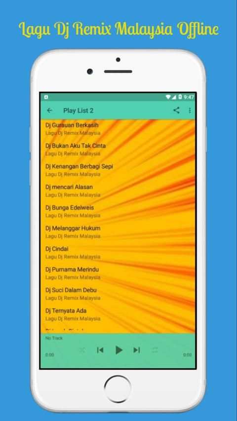 Lagu Dj Remix Malaysia Full Offline screenshot 1