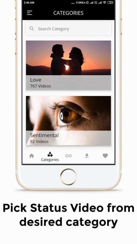 Tamil Status Video App Pro - Harf Videos 3 تصوير الشاشة