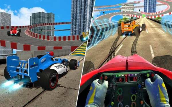 Formula car racing top speed Extreme GT Stunts screenshot 10