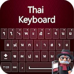 Thai Keyboard 2019: Thai Typing Keypad with Emoji