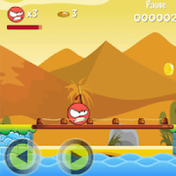 Red Littlest Ball 4 different adventures! आइकन