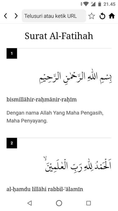 Asro Mobile Web Browser Cepat dan Al Quran Digital screenshot 1