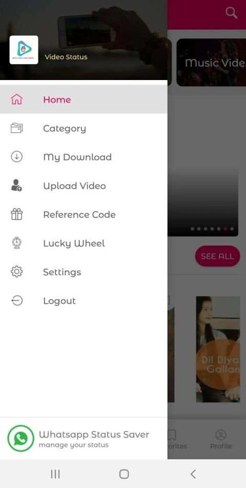 Uclip Video Status - Daily Rewards स्क्रीनशॉट 5