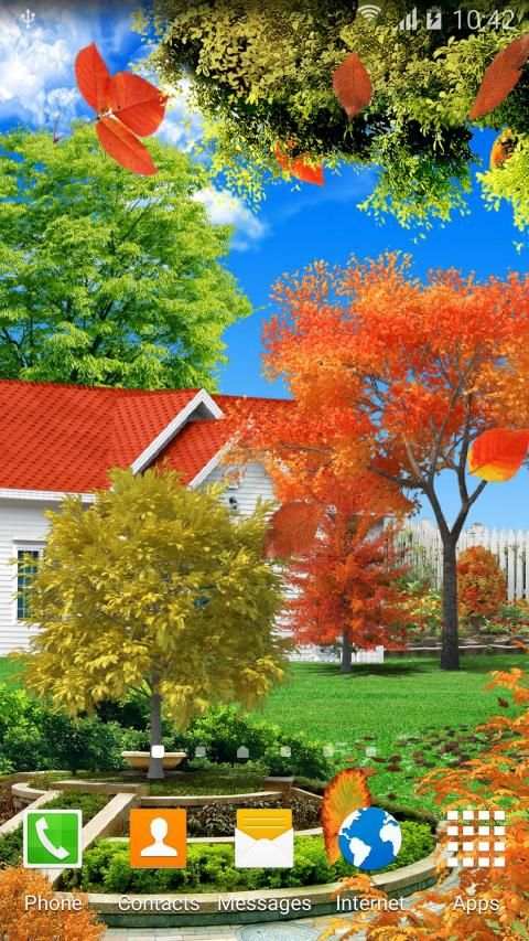 Autumn Garden Live Wallpaper स्क्रीनशॉट 13