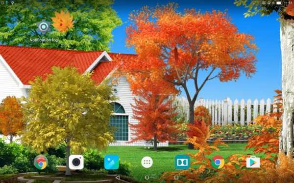 Autumn Garden Live Wallpaper स्क्रीनशॉट 7