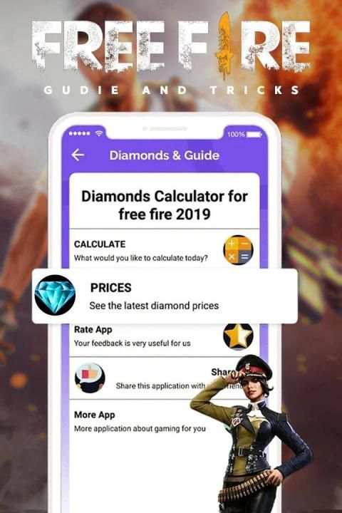 Guide for free Fire Tips & Diamonds screenshot 2