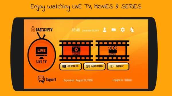 Castle IPTV screenshot 3
