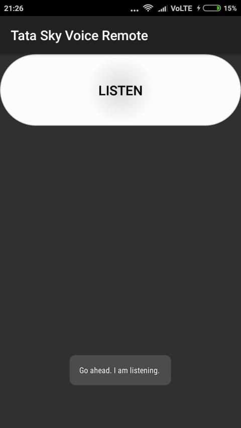 Tata Sky VOICE Remote screenshot 4