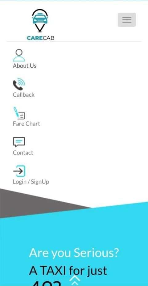 CareCab screenshot 2