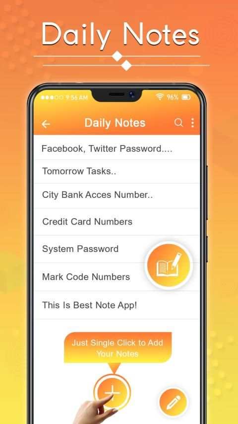 Notepad : Notes - Memo, Checklist स्क्रीनशॉट 6