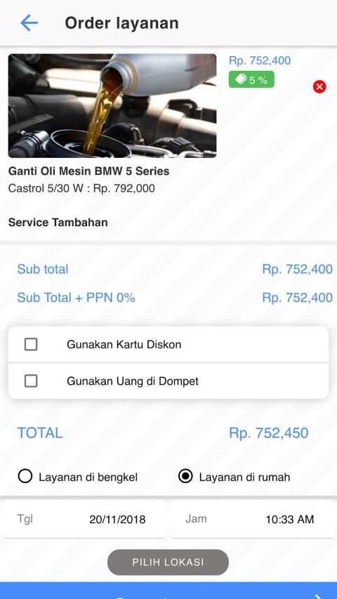 Bengkel Mobil Pro screenshot 5